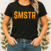 Microstrategy $Mstr Michael Saylor Bitcoin Womens T-Shirt