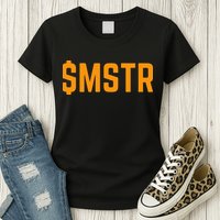 Microstrategy $Mstr Michael Saylor Bitcoin Womens T-Shirt