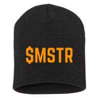 Microstrategy $Mstr Michael Saylor Bitcoin Short Acrylic Beanie