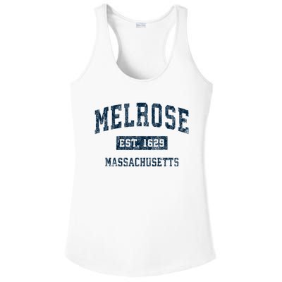 Melrose Massachusetts Ma Vintage Sports Ladies PosiCharge Competitor Racerback Tank