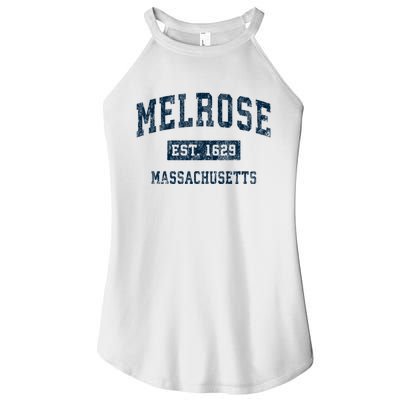 Melrose Massachusetts Ma Vintage Sports Women's Perfect Tri Rocker Tank