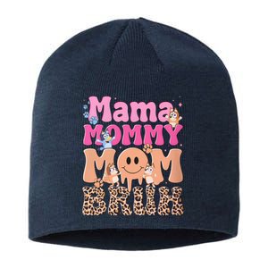 Mama Mommy Mom Bruh Family Matching MotherS Day Sustainable Beanie