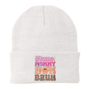 Mama Mommy Mom Bruh Family Matching MotherS Day Knit Cap Winter Beanie