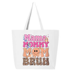 Mama Mommy Mom Bruh Family Matching MotherS Day 25L Jumbo Tote