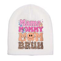 Mama Mommy Mom Bruh Family Matching MotherS Day Short Acrylic Beanie