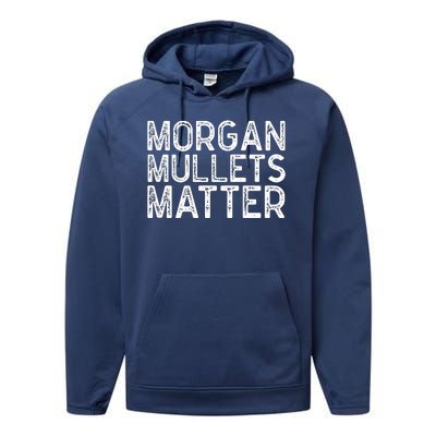 Morgan Mullets Matter Country Music Performance Fleece Hoodie