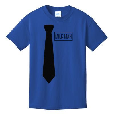 Milk Man Matching Couples Halloween Costume Kids T-Shirt