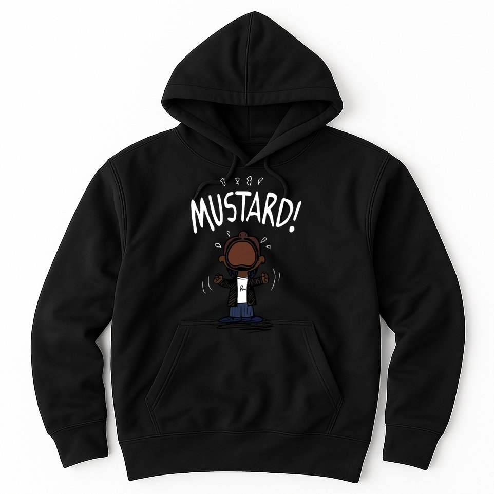 Mustard Meme Hoodie