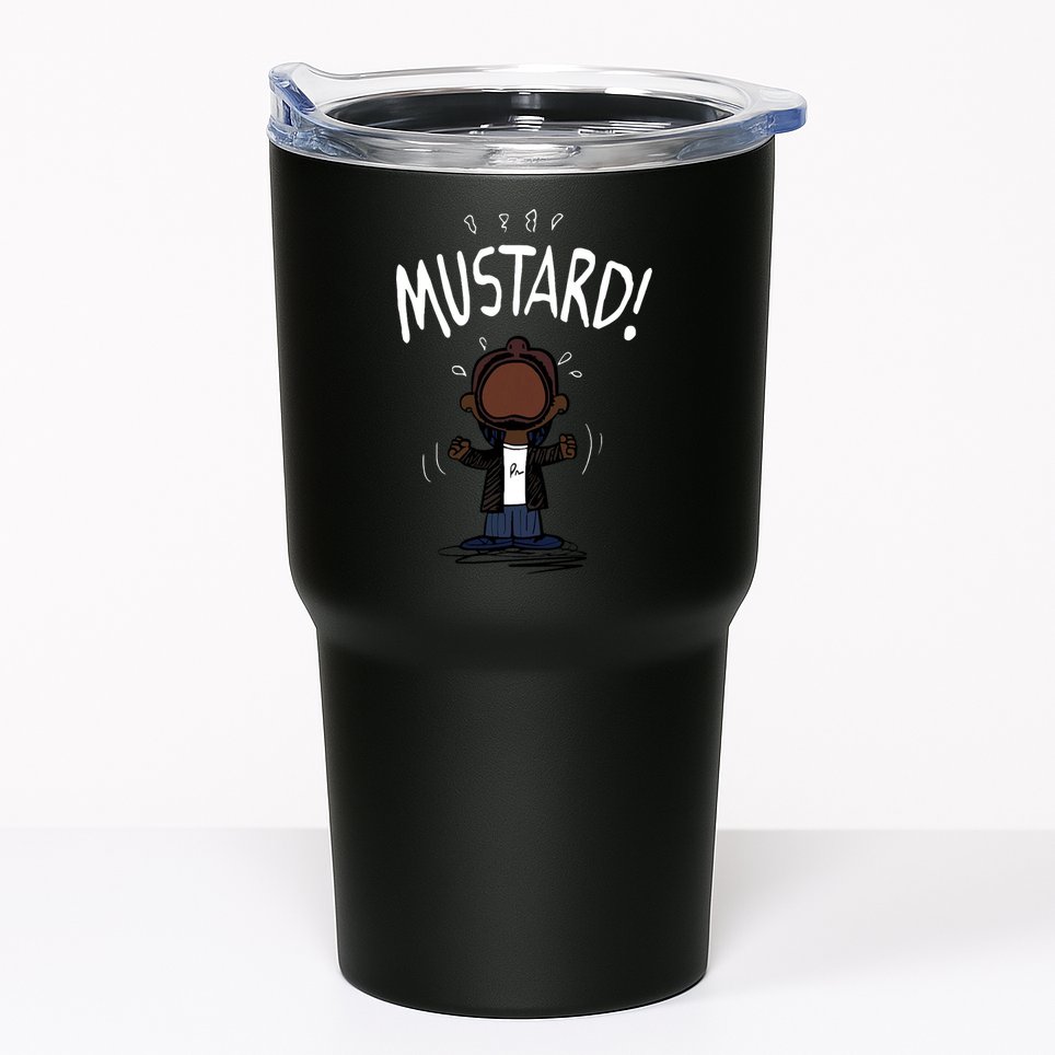 Mustard Meme Tumbler
