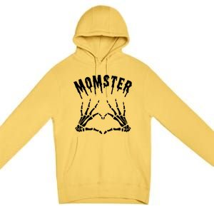 Momster Mommy Mother Monster Halloween Matching Costume Gift Premium Pullover Hoodie