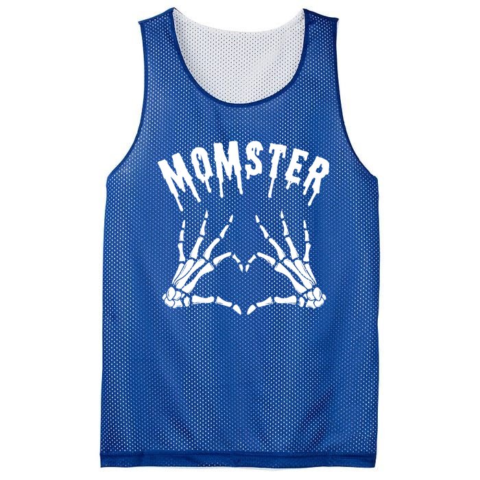 Momster Mommy Mother Monster Halloween Matching Costume Gift Mesh Reversible Basketball Jersey Tank