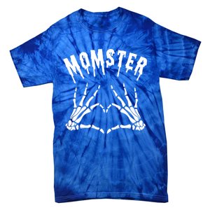 Momster Mommy Mother Monster Halloween Matching Costume Gift Tie-Dye T-Shirt