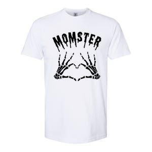 Momster Mommy Mother Monster Halloween Matching Costume Gift Softstyle CVC T-Shirt