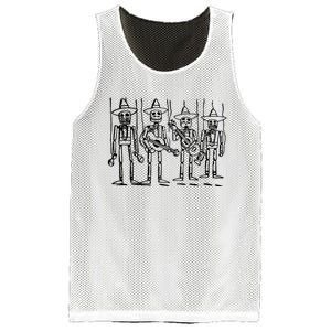 Mariachi Music Mesh Reversible Basketball Jersey Tank