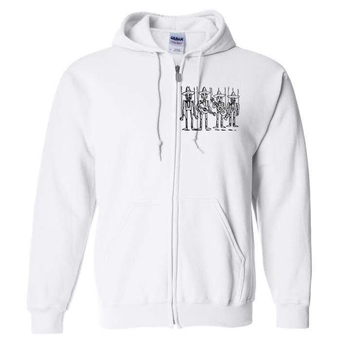 Mariachi Music Full Zip Hoodie