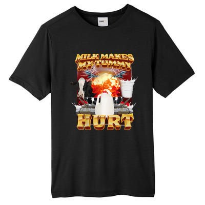 Milk Makes My Tummy Hurt Tall Fusion ChromaSoft Performance T-Shirt