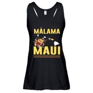 Malama Maui Malama Strong Hawaii Ladies Essential Flowy Tank