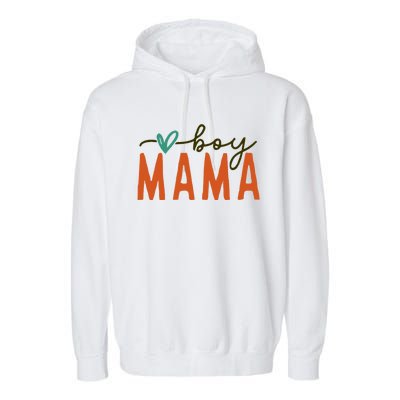 Mama Ma Mommy Mom Bruh Garment-Dyed Fleece Hoodie