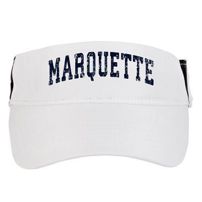 Marquette Michigan Mi Vintage Sports Adult Drive Performance Visor