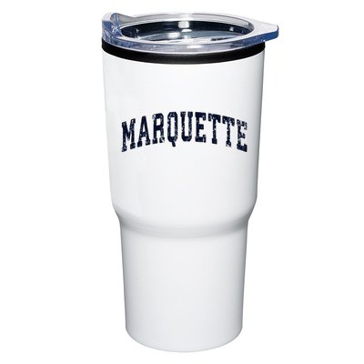 Marquette Michigan Mi Vintage Sports Tumbler