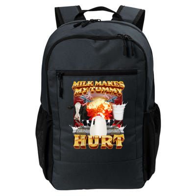 Milk Makes My Tummy Hurt Funny Daily Commute Backpack