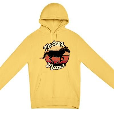 Mustang Mama Premium Pullover Hoodie