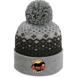 Mustang Mama The Baniff Cuffed Pom Beanie