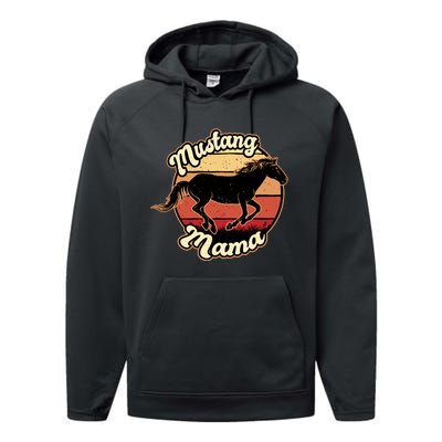 Mustang Mama Performance Fleece Hoodie