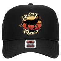 Mustang Mama High Crown Mesh Back Trucker Hat