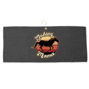 Mustang Mama Large Microfiber Waffle Golf Towel