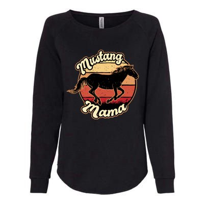 Mustang Mama Womens California Wash Sweatshirt