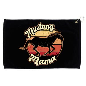 Mustang Mama Grommeted Golf Towel