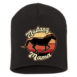 Mustang Mama Short Acrylic Beanie