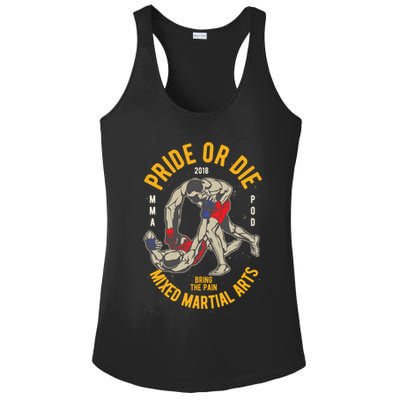 Mma Mixed Martial Art Gift Ladies PosiCharge Competitor Racerback Tank
