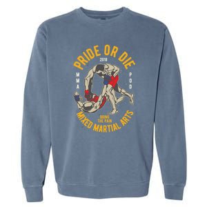 Mma Mixed Martial Art Gift Garment-Dyed Sweatshirt