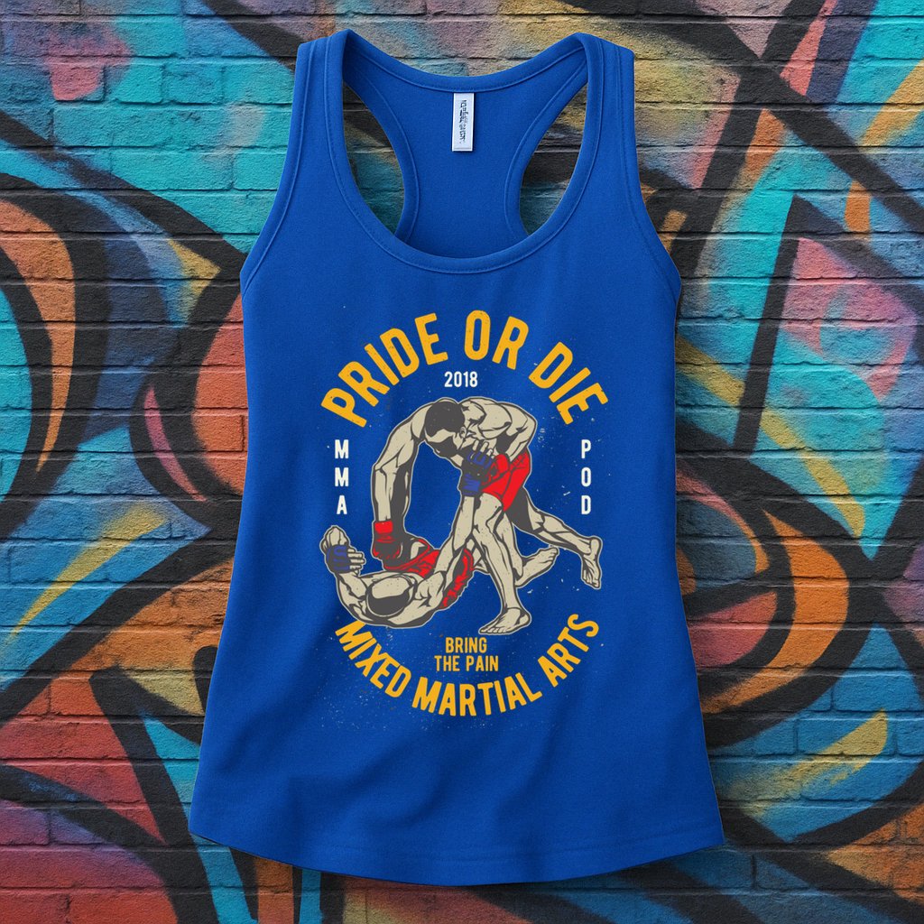 Mma Mixed Martial Art Gift Womens Tank Top