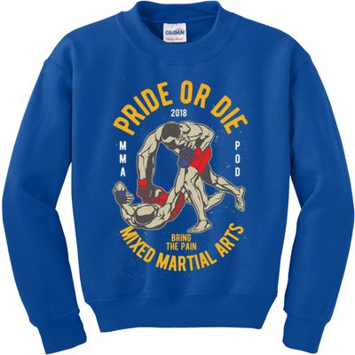 Mma Mixed Martial Art Gift Kids Sweatshirt