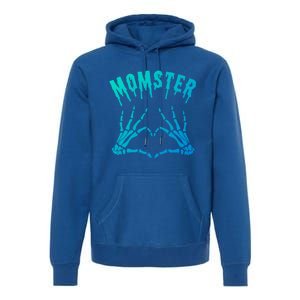 Momster Mommy Mother Monster Halloween Matching Costume Gift Funny Gift Premium Hoodie