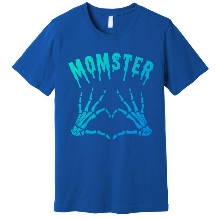 Momster Mommy Mother Monster Halloween Matching Costume Gift Funny Gift Premium T-Shirt