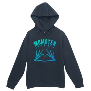 Momster Mommy Mother Monster Halloween Matching Costume Gift Funny Gift Urban Pullover Hoodie