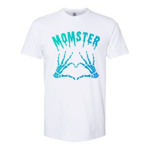 Momster Mommy Mother Monster Halloween Matching Costume Gift Funny Gift Softstyle CVC T-Shirt