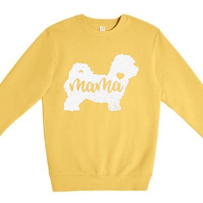 Maltipoo Mama Mom Dog Cute Mothers Day Gift Premium Crewneck Sweatshirt