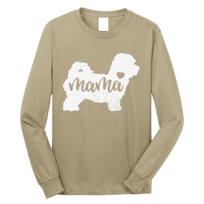 Maltipoo Mama Mom Dog Cute Mothers Day Gift Long Sleeve Shirt