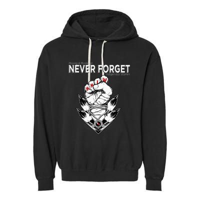 Mmiw Missing & Murdered Indigenous Women Native Clothing Garment-Dyed Fleece Hoodie