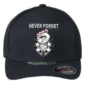 Mmiw Missing & Murdered Indigenous Women Native Clothing Flexfit Unipanel Trucker Cap