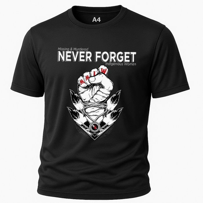 Mmiw Missing & Murdered Indigenous Women Native Clothing Cooling Performance Crew T-Shirt