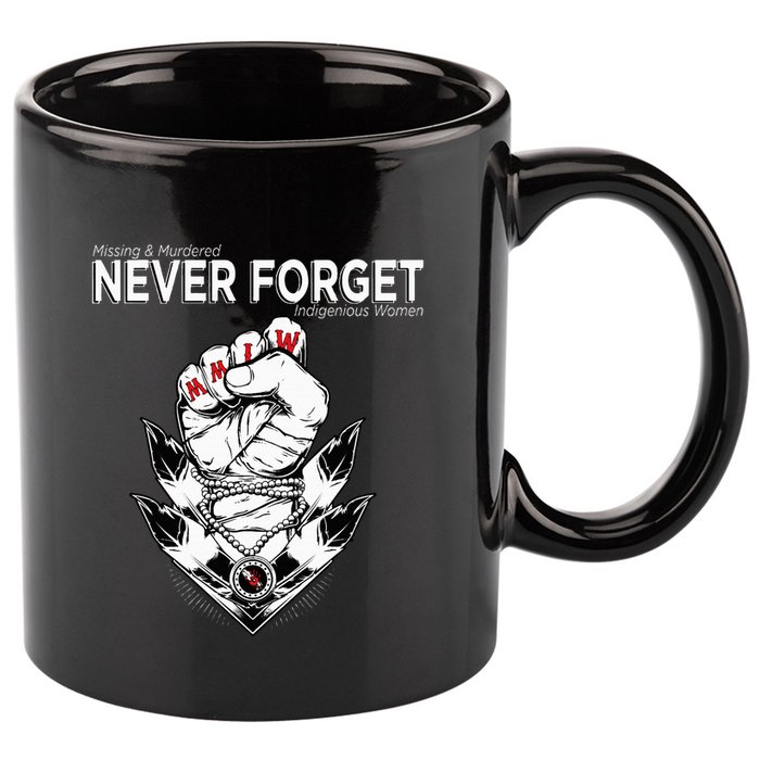 Mmiw Missing & Murdered Indigenous Women Native Clothing 11oz C Handle Ceramic Mug