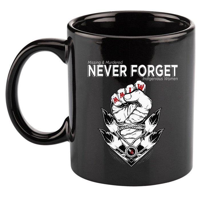 Mmiw Missing & Murdered Indigenous Women Native Clothing 11oz C Handle Ceramic Mug