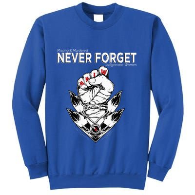 Mmiw Missing & Murdered Indigenous Women Native Clothing Sweatshirt