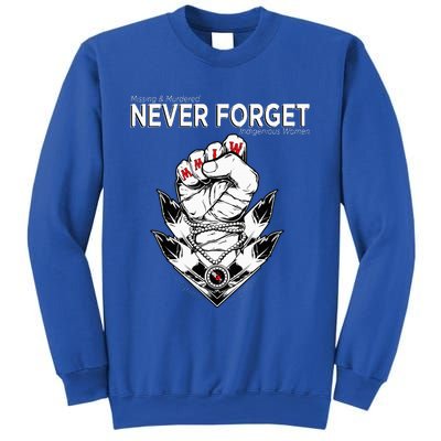 Mmiw Missing & Murdered Indigenous Women Native Clothing Sweatshirt